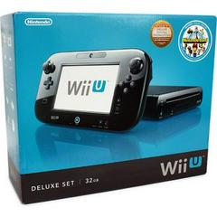 Wii U Console Deluxe Black 32GB | (Used - Loose) (Wii U)