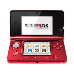 Nintendo 3DS Flame Red | (Used - Loose) (Nintendo 3DS)
