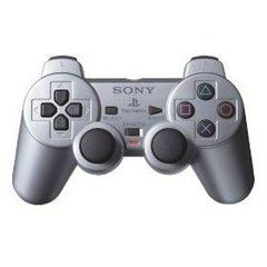 Silver Dual Shock Controller | (Used - Loose) (Playstation 2)