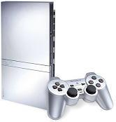 Silver Slim Playstation 2 System | (Used - Loose) (Playstation 2)