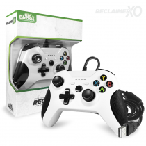 RECLAIMER WIRED CONTROLLER FOR XBOX ONE - WHITE