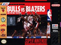 Bulls Vs Blazers and the NBA Playoffs | (Used - Loose) (Super Nintendo)