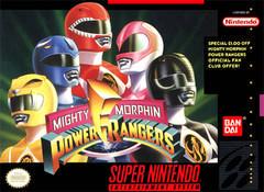 Mighty Morphin Power Rangers | (Used - Loose) (Super Nintendo)