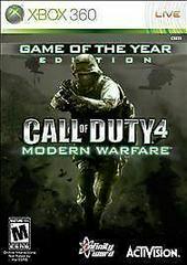 Call of Duty 4 Modern Warfare [Game of the Year] | (Used - Complete) (Xbox 360)