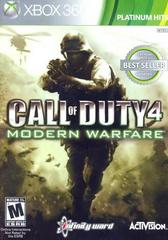 Call of Duty 4 Modern Warfare [Platinum Hits] | (Used - Complete) (Xbox 360)