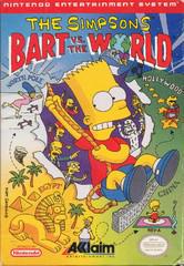 The Simpsons Bart vs the World | (Used - Loose) (NES)
