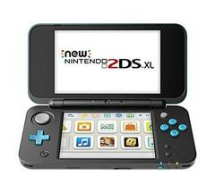 New Nintendo 2DS XL Black + Turquoise | (Used - Loose) (Nintendo 3DS)