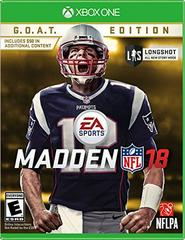 Madden NFL 18 [GOAT Edition] | (Used - Complete) (Xbox One)