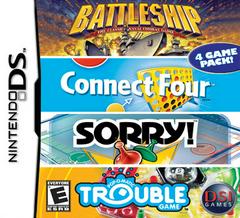 Battleship / Connect Four / Sorry / Trouble | (Used - Loose) (Nintendo DS)