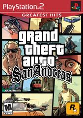 Grand Theft Auto San Andreas [Greatest Hits] | (Used - Loose) (Playstation 2)