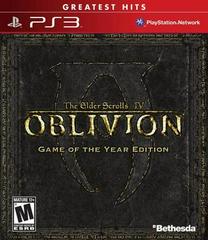 Elder Scrolls IV Oblivion Game of the Year [Greatest Hits] | (Used - Complete) (Playstation 3)