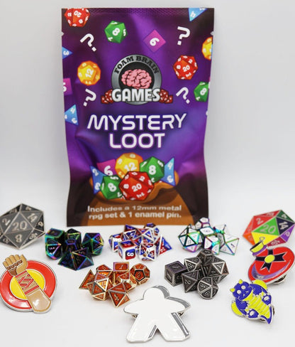 Epic Mystery Loot - Mini Metal Set + Enamel Pin